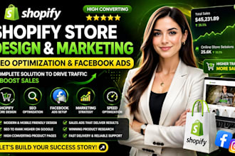 do shopify marketing agency website seo optimization website business ads websit