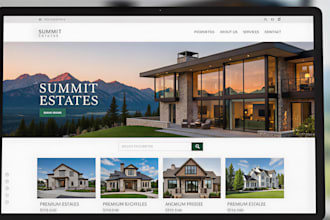 build squarespace real estate website property consultant website realtor site