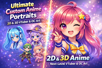 draw anime art illustrattion for pfp fanart manga oc vtuber