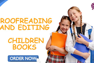 professionally proofread and edit swahili content and books for your children