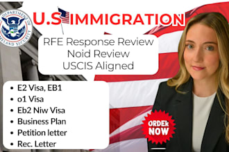 draft strong eb1a o1 h1b eb2 niw visa expert opinion rfe response for tech