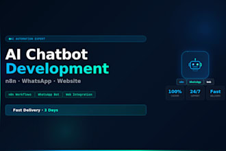 build an ai chatbot for your business using n8n automation