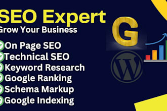wordpress website optimization on page technical rank math specialist
