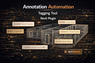 create revit API annotation automation, tagging tool and custom plugin