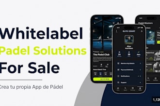develop a sports court booking app for padel club management