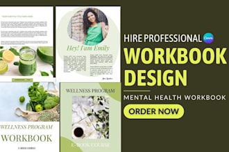 create an engaging mental health workbook and lead magnet design