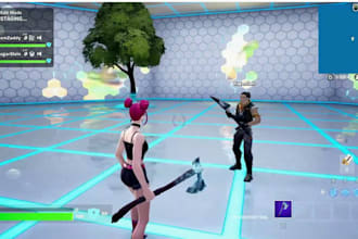 uefn  fortnite map, headshot zone map, ffa, fun deathrun, easy parkour map, 1v1