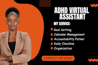 be your adhd virtual assistant, body double, and accountability partner