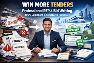 win grants, government contracts, bid proposal and tender for rfp rfq