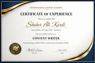 write professional articles and social media posts