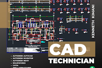 draft technical, architectural and engineering drawings
