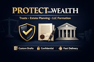 create estate planning, living trust, revocable irrevocable trust, will drafting