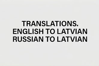 translate from english or russian to latvian