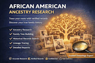 research your african american ancestry and build your family tree with records