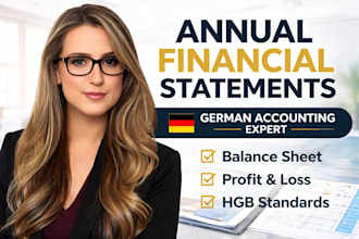 prepare your annual financial statements for german companies