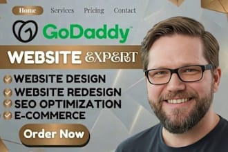 godaddy website design godaddy website redesign godaddy website builder design