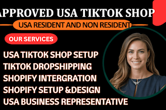create USA tiktok shop setup USA tiktok shop usa for non resident