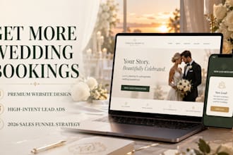 generate wedding, proposal, luxury venue, and floral leads and build website