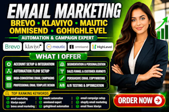 email marketing brevo klaviyo mautic automation  campaign omnisend gohighlevel