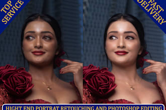 do photo editing, photoshop, headshot retouch