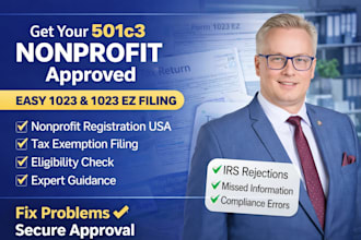 nonprofit registration, file 501c3 application form 1023 ez