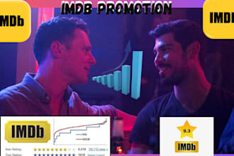promote your imdb page and movie page