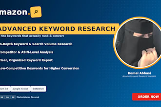do amazon keyword research with h10 for PPC and organic sales