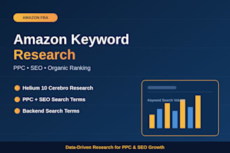 find high converting amazon keywords for PPC, SEO, organic ranking