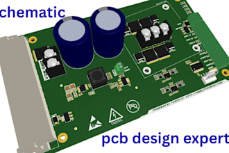 design pcb and schematic using altium, kicad, eagle and quality pcb layouts