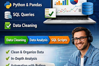 build python data solutions using sql, pandas, numpy and AWS