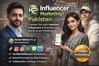 connect you with pakistani influencers for promotion and brand collaboration