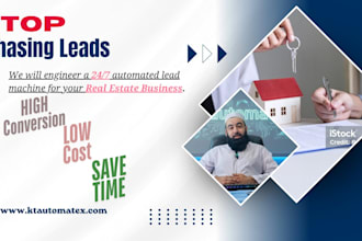 automate real estate business leads, never miss a client
