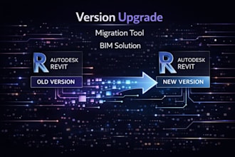 build revit API version upgrade tool, migration script and bim solution