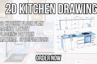 georgia arizona 2d kitchen and bathroom floor plan design, kitchen design plan