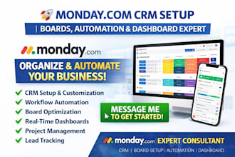 do monday crm monday boards monday automation monday dashboard monday consultant