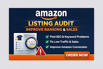 amazon listing optimization audit improve ranking sales fba expert