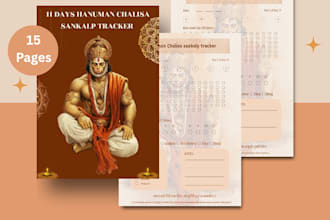 create customised spiritual tracker