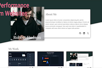 build a responsive landing page