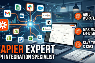 do expert zapier automation and API integration