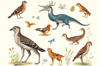 illustrations of animals scientific or wildlife