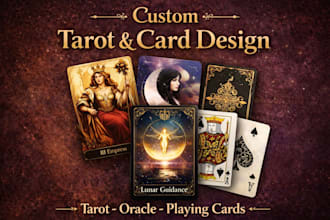 do tarot cards, card games, playing cards, custom cards, game design, cash cow