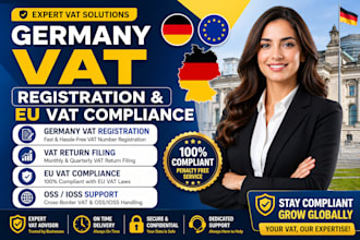 do germany vat registration, vat return filing and eu vat compliance