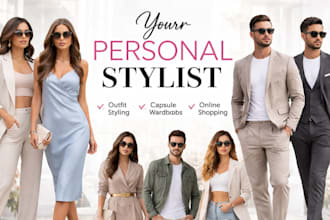be your personal stylist, wardrobe and fashion advisor