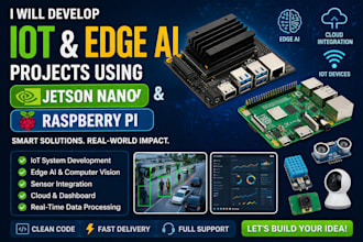develop iot and edge ai projects using jetson nano and raspberry pi
