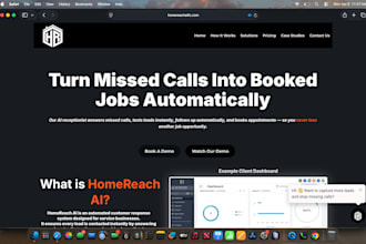 build a high converting website or a lead capture system