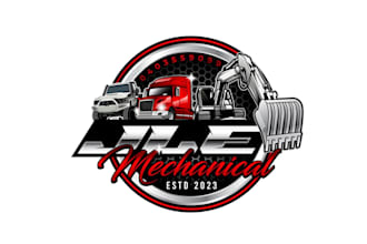 create exclusive and marvelous mechanic logo design