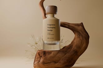 create high end 3d renders for cosmetic products