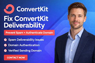 fix convertkit deliverability convertkit spam convertkit domain auth
