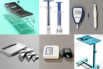 3d product model health gadget prototype design 3d medical product 3d cad design
