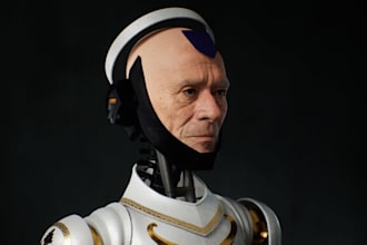 create 3d sci fi character for animation,3d priest in blender,game character mod